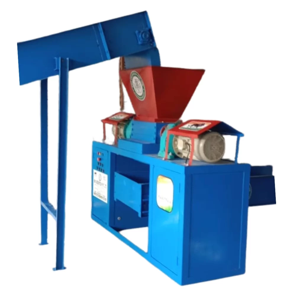 Double Shaft Shredder Machine