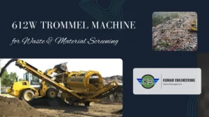 Read more about the article 612W Trommel Machine for Waste & Material Screening