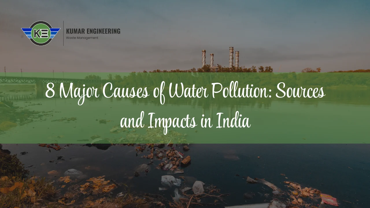 You are currently viewing 8 Major Causes of Water Pollution: Sources and Impacts in India