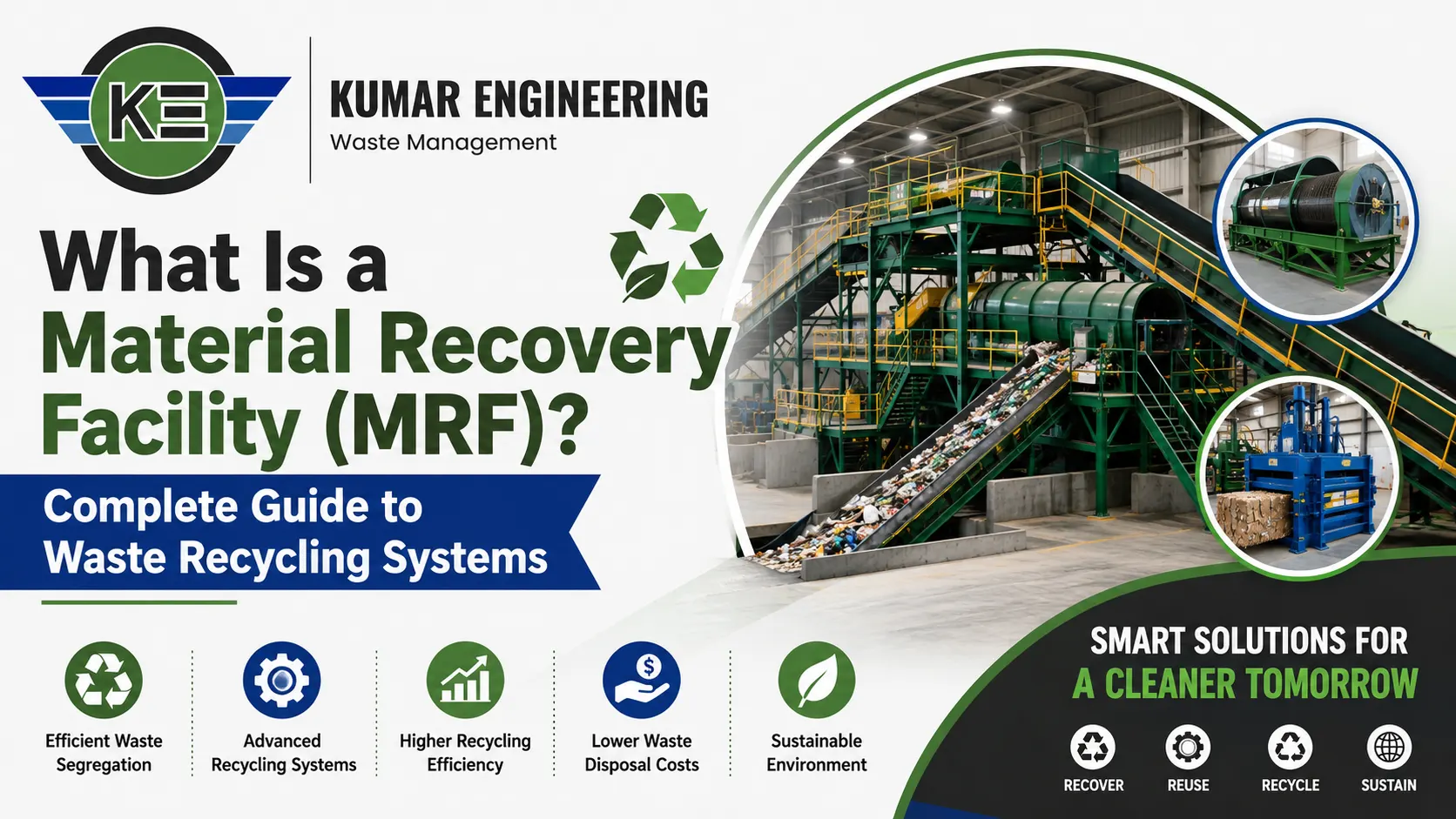 You are currently viewing What is a Material Recovery Facility (MRF)? Complete Guide to Waste Recycling Systems