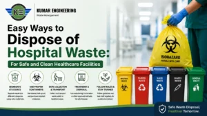 Read more about the article Easy Ways to Dispose of Hospital Waste: For Safe and Clean Healthcare Facilities