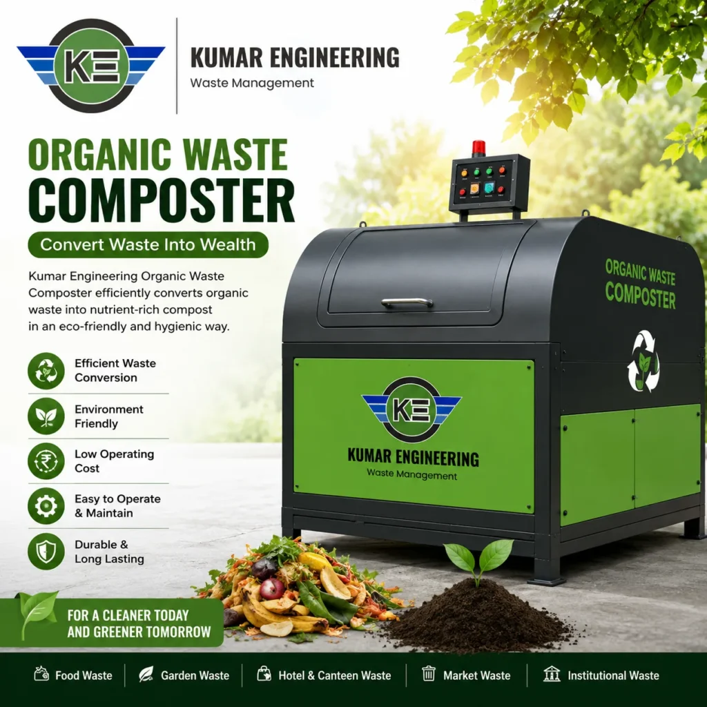 Organic Waste Composting Machine