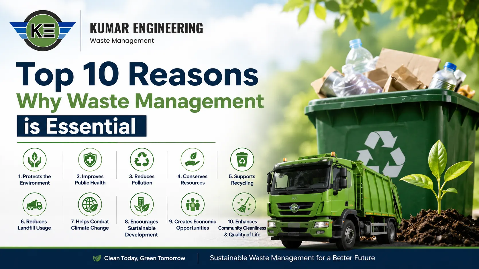 You are currently viewing Top 10 Reasons Why Waste Management is Essential